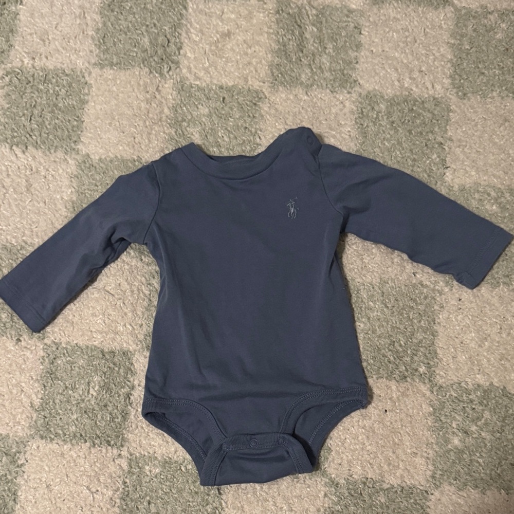Ralph Lauren Baby long sleeve Bodysuit Size 3 month 3mo